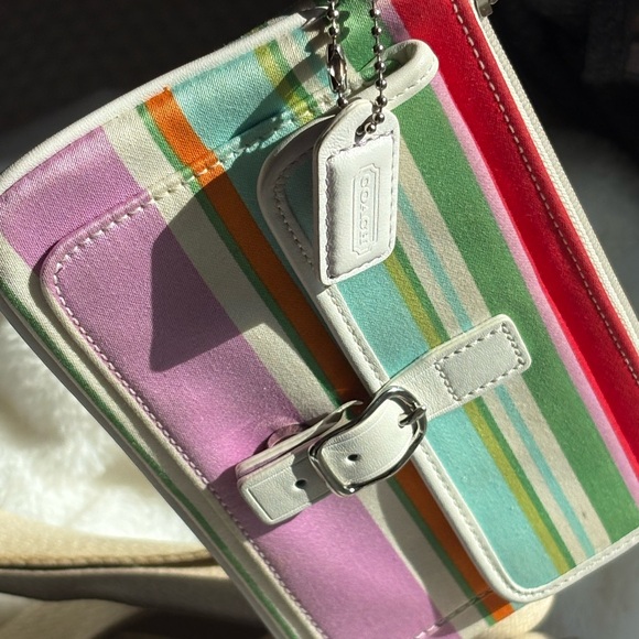 Coach Hampton Multicolor Purse and Wallet Set - Picture 2 of 8